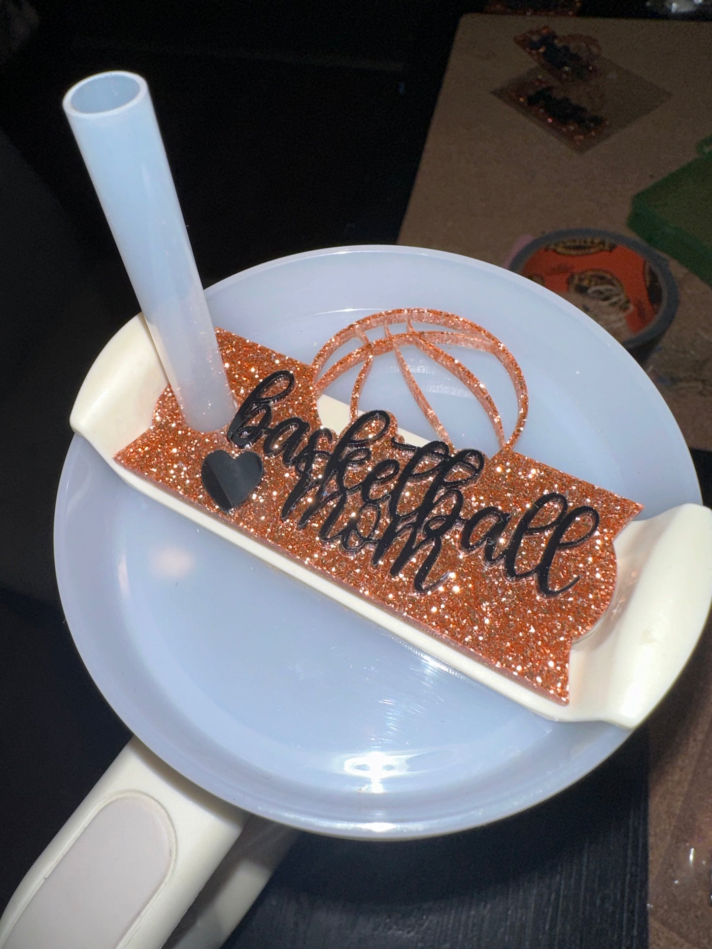 Basketball Mom Stanley Topper