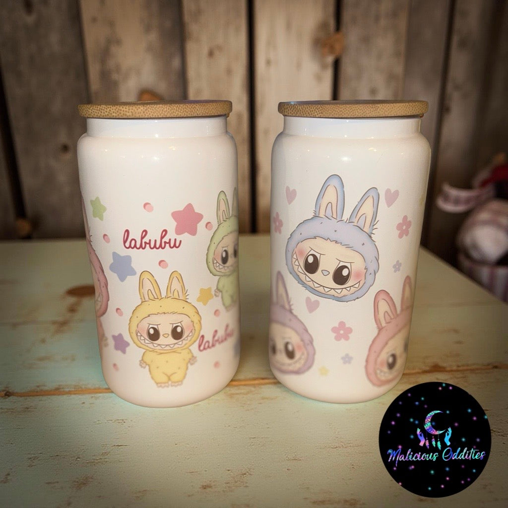 Little Monster Glass Cans