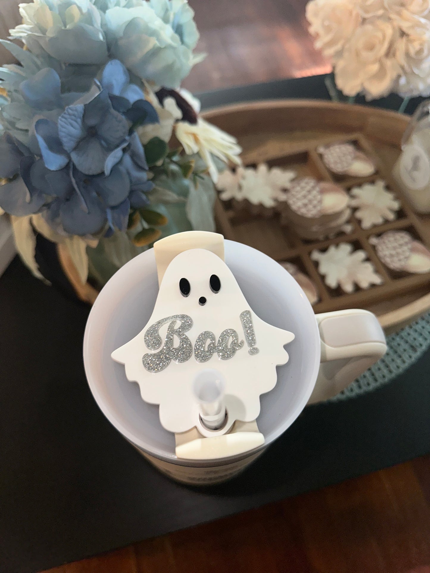 Cute Ghost Stanley Tumbler Topper