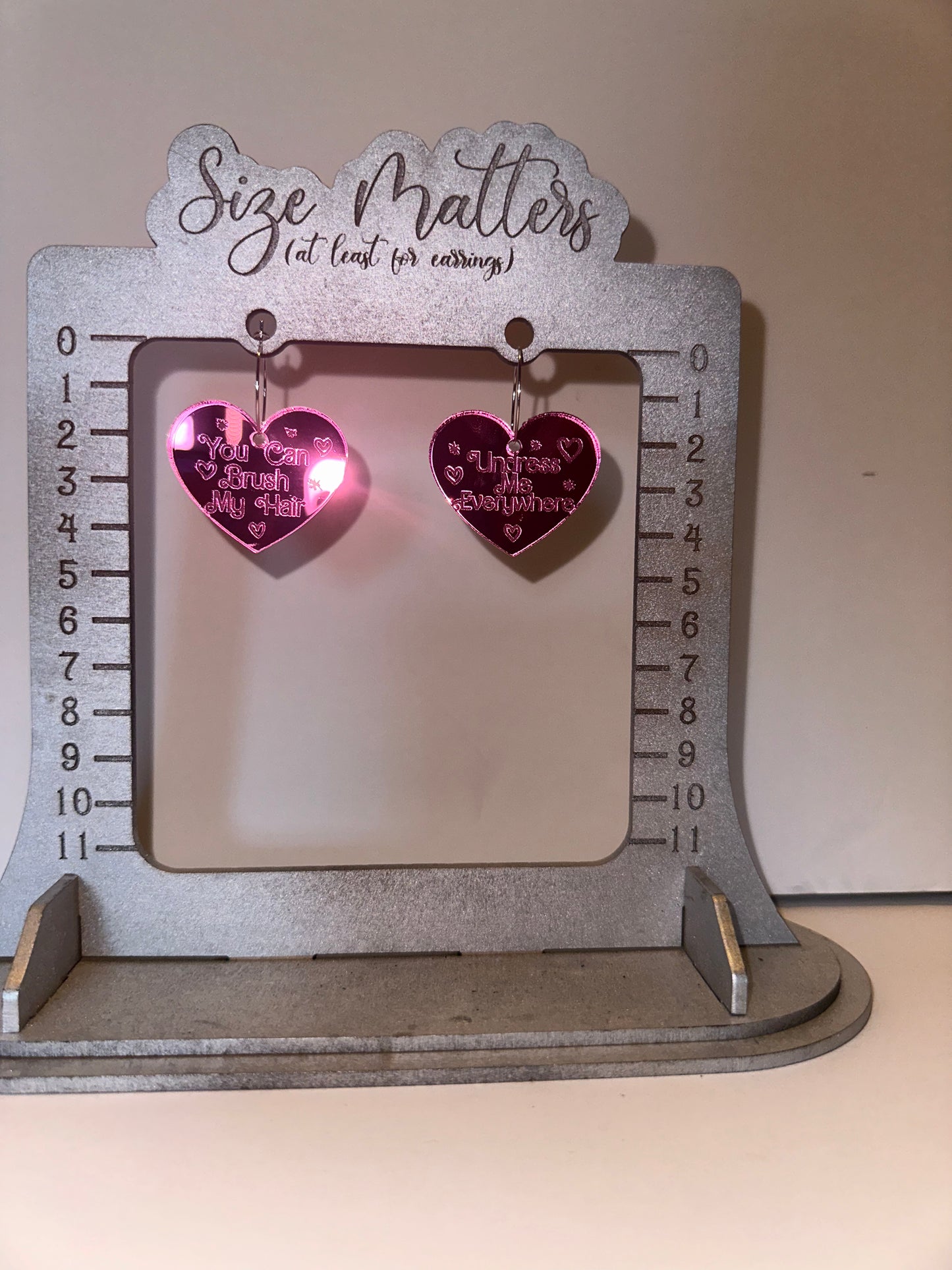 Barbie Girl Hearts Earrings