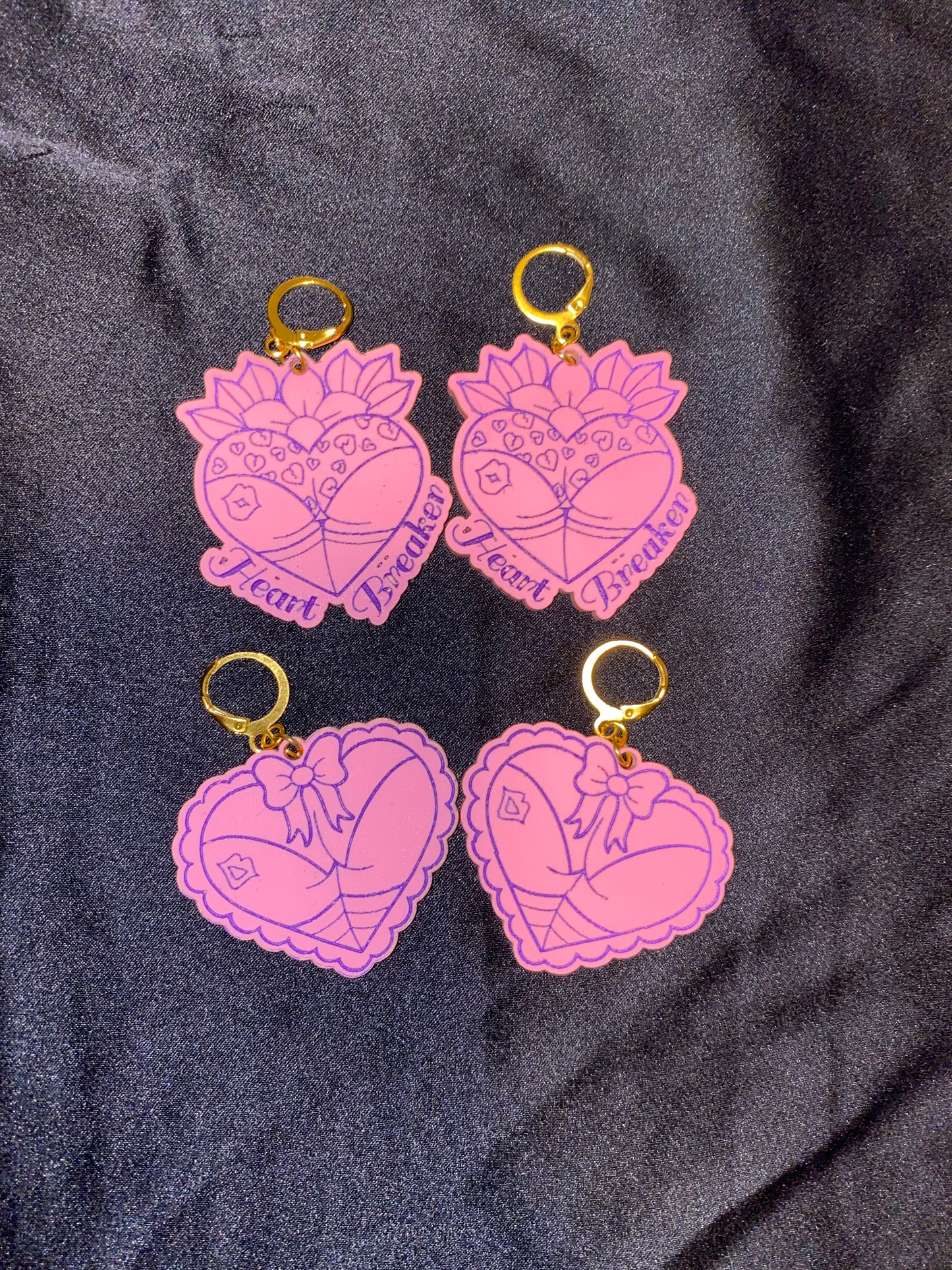 Heart Bootay Earrings