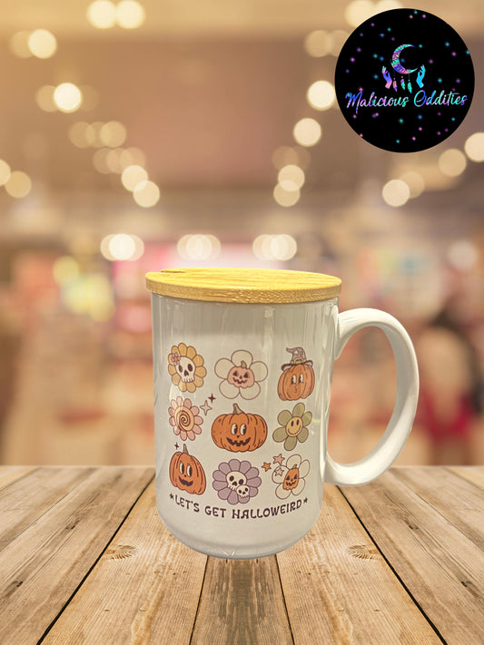 Halloweird Mug W/Lid