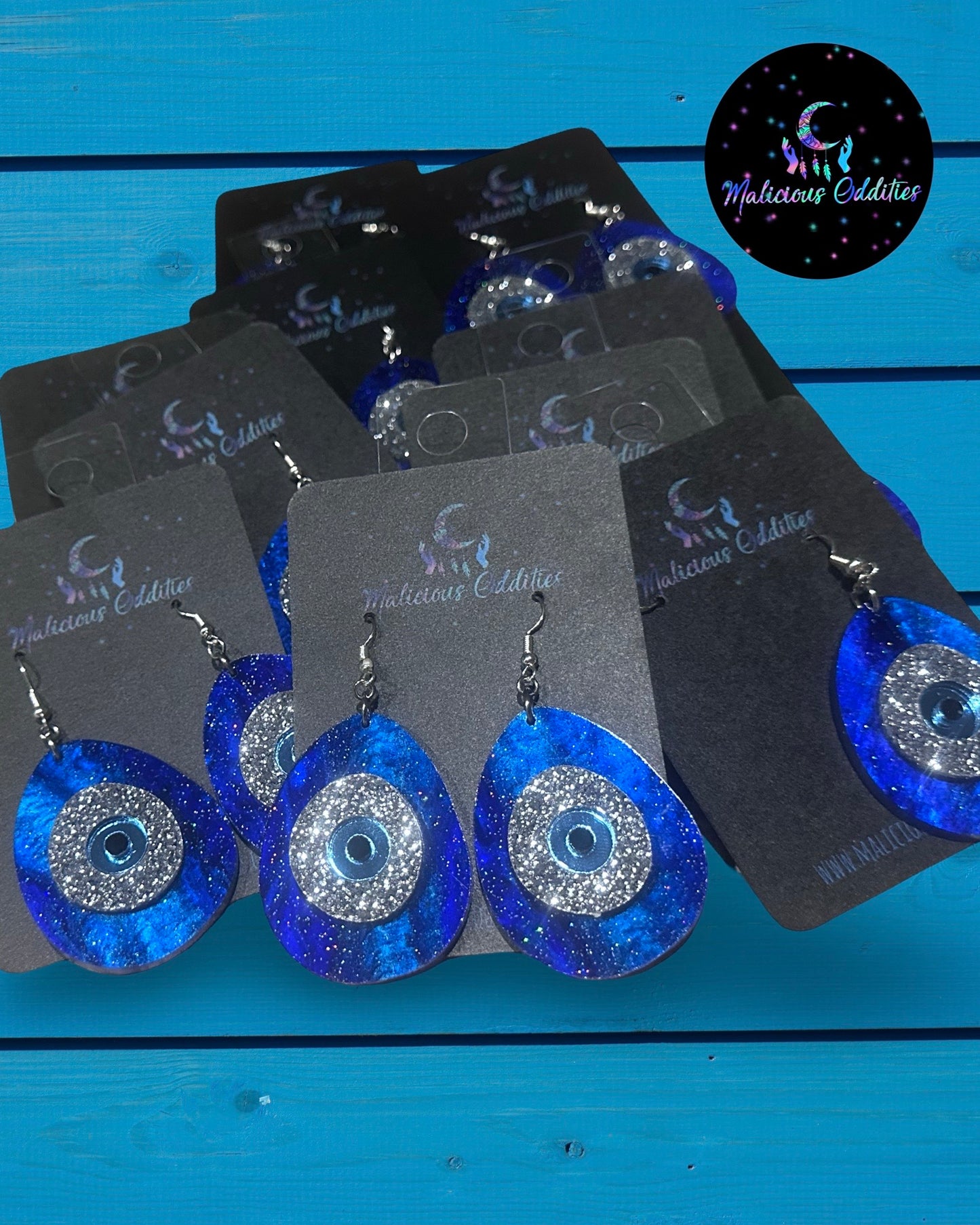 Evil Eye Dangles