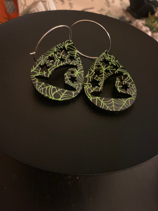 Witch Hat Earrings