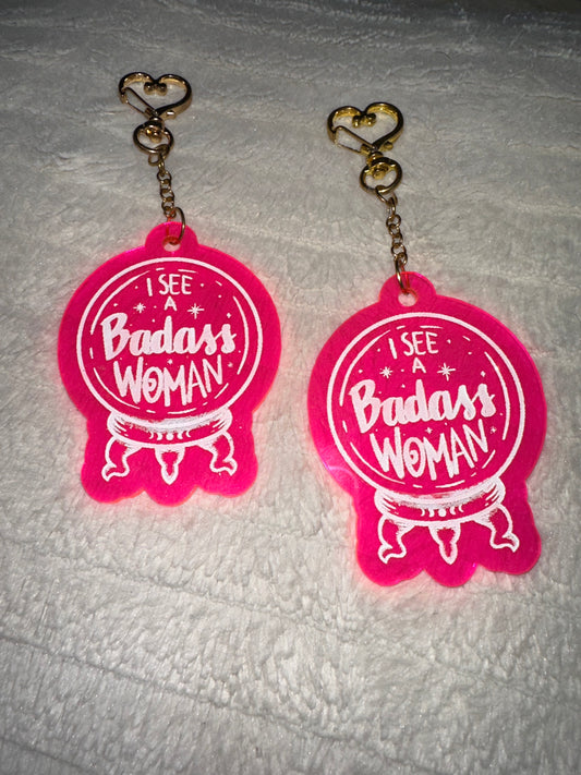 Badass Women Keychain